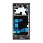 Lcd Frame Middle Chassis For Sony Xperia Xz Black By - Maxbhi Com