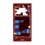 Lcd Frame Middle Chassis For Sony Xperia Xz Pink By - Maxbhi Com