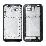 Lcd Frame Middle Chassis For Asus Zenfone 2 Ze550ml Black By - Maxbhi Com