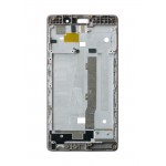 Lcd Frame Middle Chassis For Gionee S6s Black By - Maxbhi Com