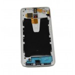 Lcd Frame Middle Chassis For Motorola Moto X Play Dual Sim White By - Maxbhi Com