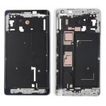 Lcd Frame Middle Chassis For Samsung Galaxy Note Edge White By - Maxbhi Com