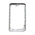 Lcd Frame Middle Chassis For Samsung Galaxy Tab 3 T211 White By - Maxbhi Com