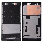 Lcd Frame Middle Chassis For Sony Xperia T2 Ultra Black By - Maxbhi Com