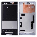Lcd Frame Middle Chassis For Sony Xperia T2 Ultra White By - Maxbhi Com