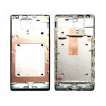 Lcd Frame Middle Chassis For Nokia Lumia 1520 Yellow By - Maxbhi Com