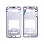 Lcd Frame Middle Chassis For Lg V30 Plus Silver By - Maxbhi Com
