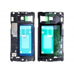 Lcd Frame Middle Chassis For Samsung Galaxy A7 Pearl White Plum By - Maxbhi Com