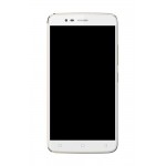 Lcd Frame Middle Chassis For Intex Elyt E7 Champagne By - Maxbhi Com