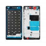 Lcd Frame Middle Chassis For Huawei P8 Lite Black By - Maxbhi Com