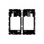 Lcd Frame Middle Chassis For Lg Stylus 2 Black By - Maxbhi Com