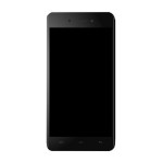 Lcd Frame Middle Chassis For Micromax Bharat 5 Pro Black By - Maxbhi Com