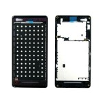 Lcd Frame Middle Chassis For Sony Xperia M C2004 Black By - Maxbhi Com