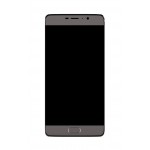 Lcd Frame Middle Chassis For Panasonic Eluga A3 Black By - Maxbhi Com