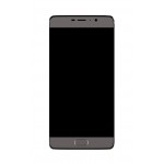 Lcd Frame Middle Chassis For Panasonic Eluga A3 Black By - Maxbhi Com