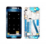 Lcd Frame Middle Chassis For Htc Desire 728 Dual Sim White By - Maxbhi Com