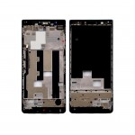 Lcd Frame Middle Chassis For Blackberry Key2 Le Black By - Maxbhi Com