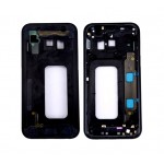 Lcd Frame Middle Chassis For Samsung Galaxy A3 2017 Black By - Maxbhi Com