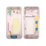 Lcd Frame Middle Chassis For Samsung Galaxy A3 2017 Rose Gold By - Maxbhi Com