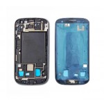Lcd Frame Middle Chassis For Samsung I9300i Galaxy S3 Neo Brown By - Maxbhi Com