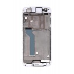 Lcd Frame Middle Chassis For Htc Desire 828 Dual Sim White By - Maxbhi Com