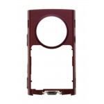 Lcd Frame Middle Chassis For Nokia N95 Red By - Maxbhi Com