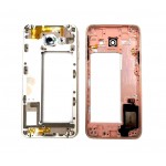 Lcd Frame Middle Chassis For Samsung Galaxy A3 2016 Pink By - Maxbhi Com