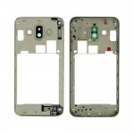 Lcd Frame Middle Chassis For Samsung Galaxy J7 Plus Black By - Maxbhi Com