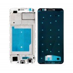 Lcd Frame Middle Chassis For Huawei Y7 Prime 2018 White By - Maxbhi Com
