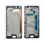 Lcd Frame Middle Chassis For Lenovo Vibe P1 Turbo Black By - Maxbhi Com