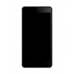Lcd Frame Middle Chassis For Lyf Wind 4s Black By - Maxbhi Com