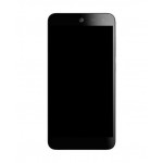 Lcd Frame Middle Chassis For Micromax Canvas Nitro 4g E455 Black By - Maxbhi Com