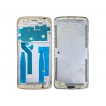 Lcd Frame Middle Chassis For Motorola Moto E5 White By - Maxbhi Com