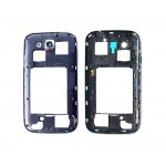 Lcd Frame Middle Chassis For Samsung Galaxy Grand I9082 Blue By - Maxbhi Com