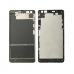Lcd Frame Middle Chassis For Microsoft Lumia 535 Black By - Maxbhi Com