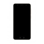 Lcd Frame Middle Chassis For Panasonic Eluga Ray 500 Black Champagne Gold By - Maxbhi Com