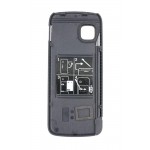 Lcd Frame Middle Chassis For Nokia 5233 Black By - Maxbhi Com