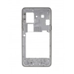 Lcd Frame Middle Chassis For Samsung Galaxy Grand Prime 4g White By - Maxbhi Com