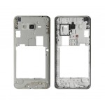 Lcd Frame Middle Chassis For Samsung Galaxy J2 Prime White By - Maxbhi Com