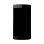 Lcd Frame Middle Chassis For Swipe Elite Sense Black By - Maxbhi Com