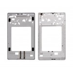 Lcd Frame Middle Chassis For Lenovo Tab 2 A850 Pink By - Maxbhi Com
