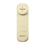 Volume Side Button Outer For Apple Iphone 5s Gold By - Maxbhi Com
