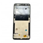 Lcd Frame Middle Chassis For Alcatel 3v Black By - Maxbhi Com