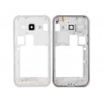 Lcd Frame Middle Chassis For Samsung Galaxy J1 2016 White By - Maxbhi Com