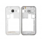 Lcd Frame Middle Chassis For Samsung Galaxy J1 White By - Maxbhi Com