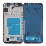 Lcd Frame Middle Chassis For Huawei Y6 2018 Black By - Maxbhi Com