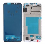 Lcd Frame Middle Chassis For Huawei Y6 2018 White By - Maxbhi Com