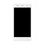 Lcd Frame Middle Chassis For Lava Iris X8 White By - Maxbhi Com