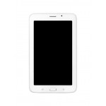 Lcd Frame Middle Chassis For Samsung Galaxy Tab 3 V White By - Maxbhi Com