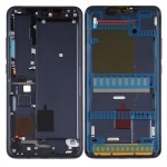 Lcd Frame Middle Chassis For Xiaomi Mi Note 10 Black By - Maxbhi Com